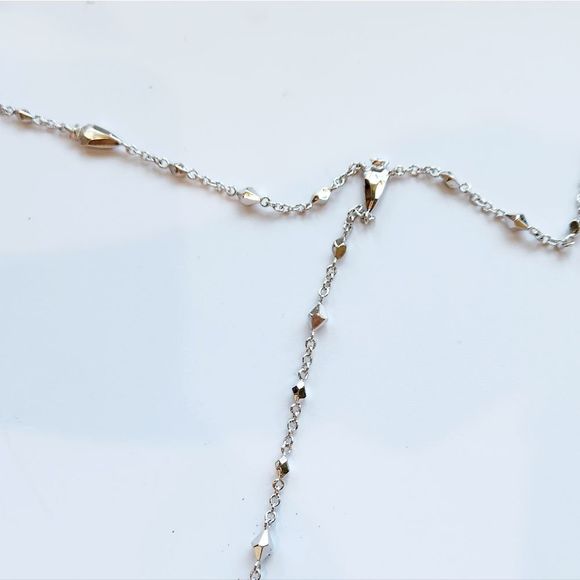Kendra Scott Grant Y Silver necklace - Picture 3 of 5